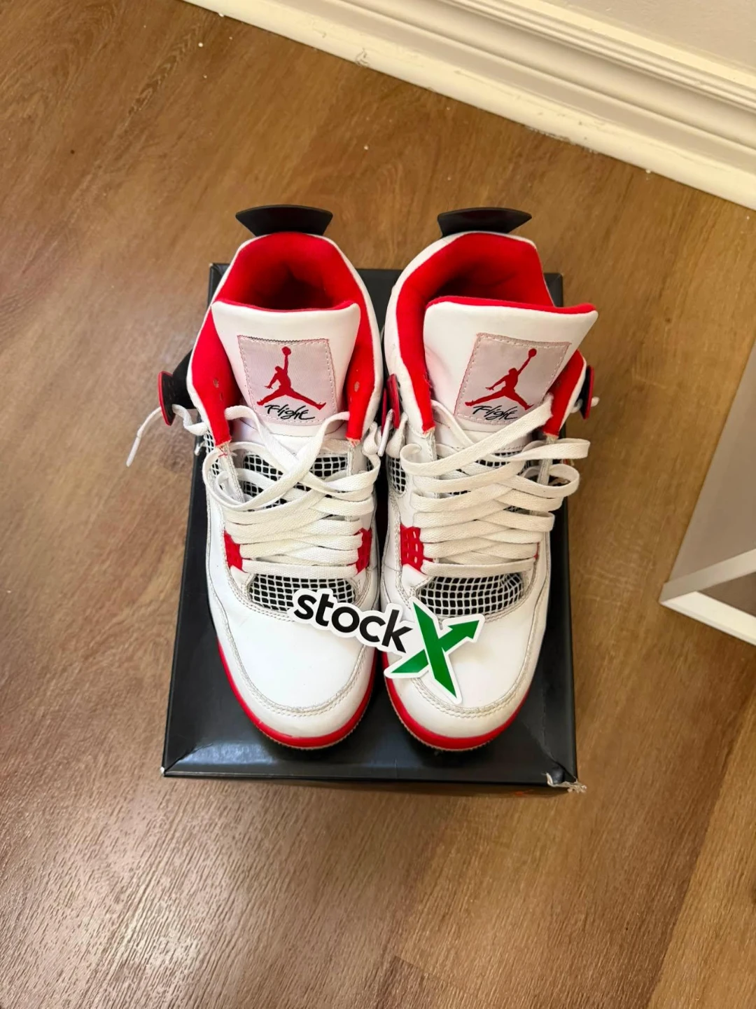 Air Jordan 4 Retro White Red