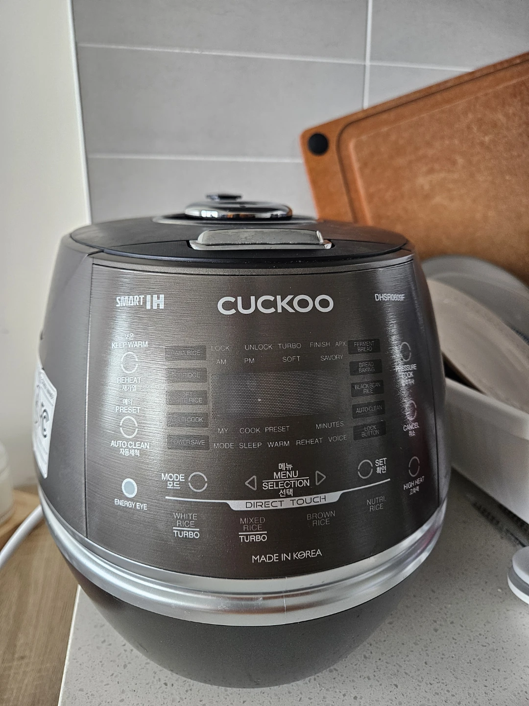 CUCKOO IH Electric Pressure Rice Cooker/Warmer DHSR0609F - photo 2