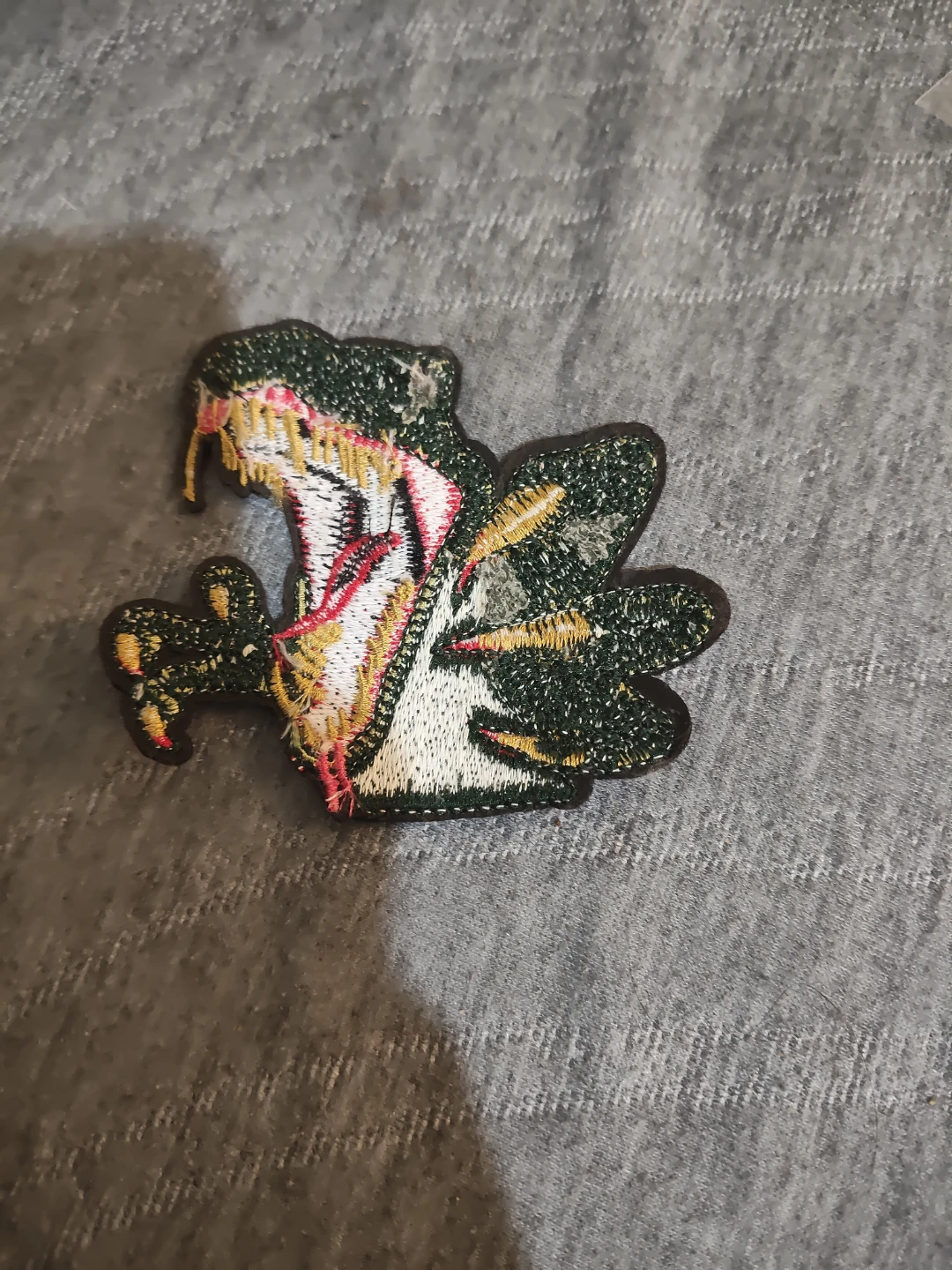 Dinosaur Embroidered Patch - photo 2
