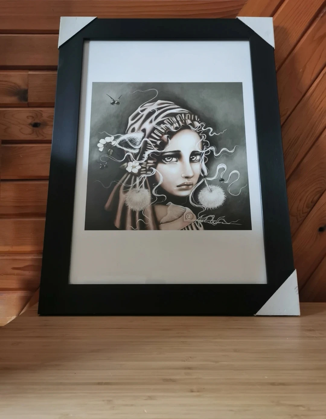 Angelina Wrona Framed Large Gallery Art Print - photo 2