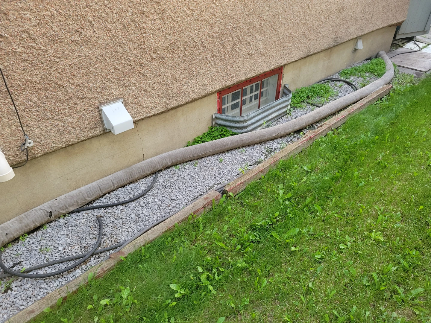 40 feet of 4 inch weeping tile - photo 3