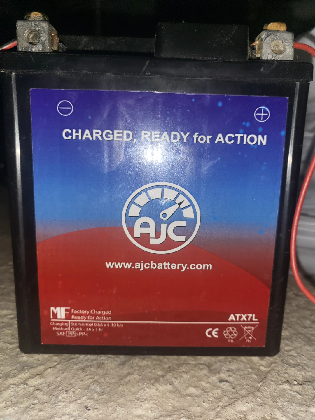 AJC ATX7L Battery