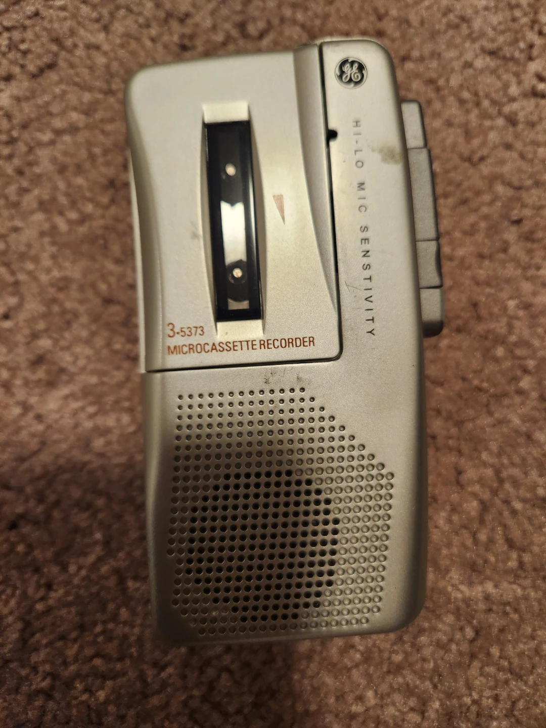 GE Microcassette Recorder