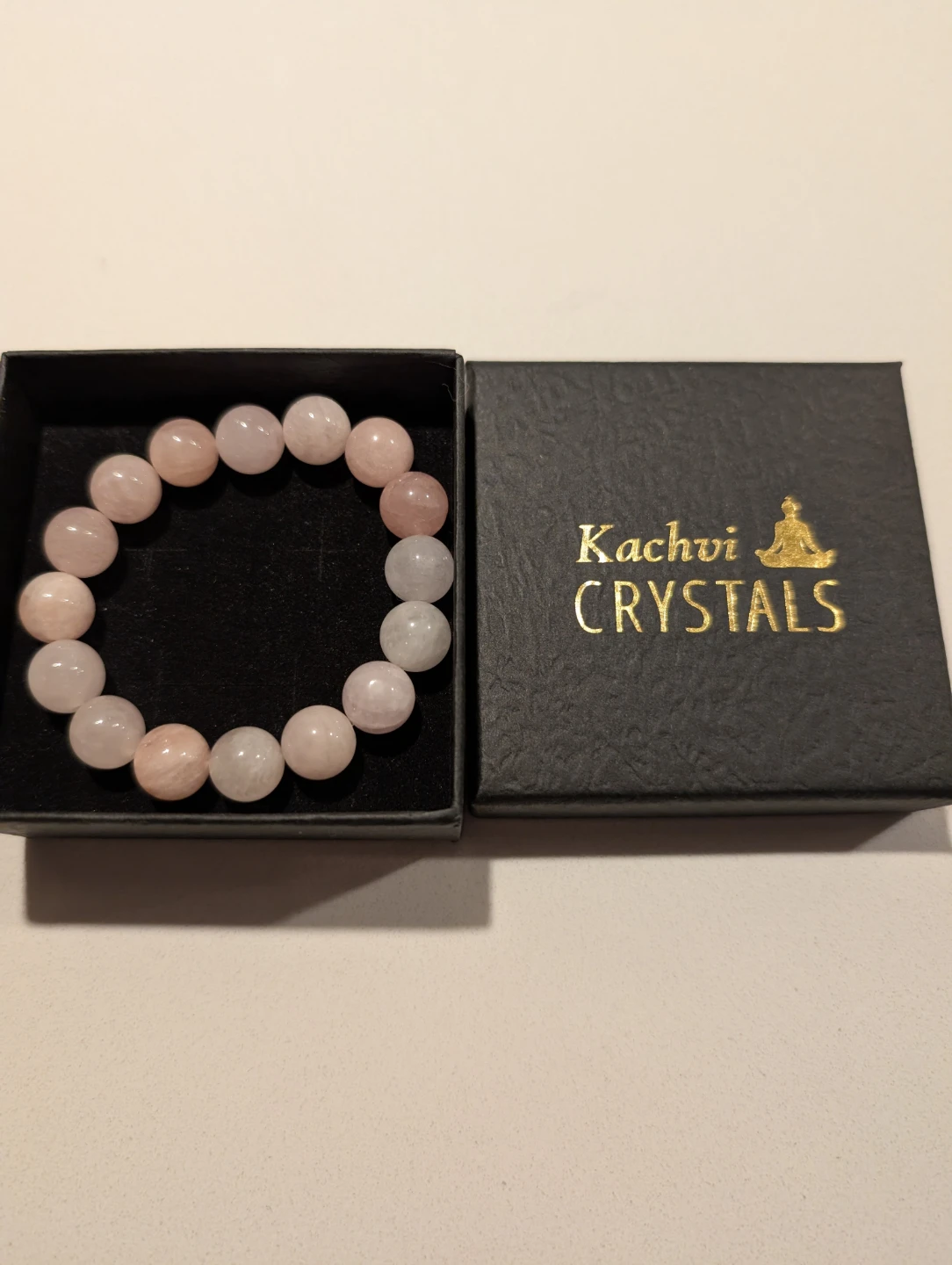 Kachvi Crystals Morganite Bracelet