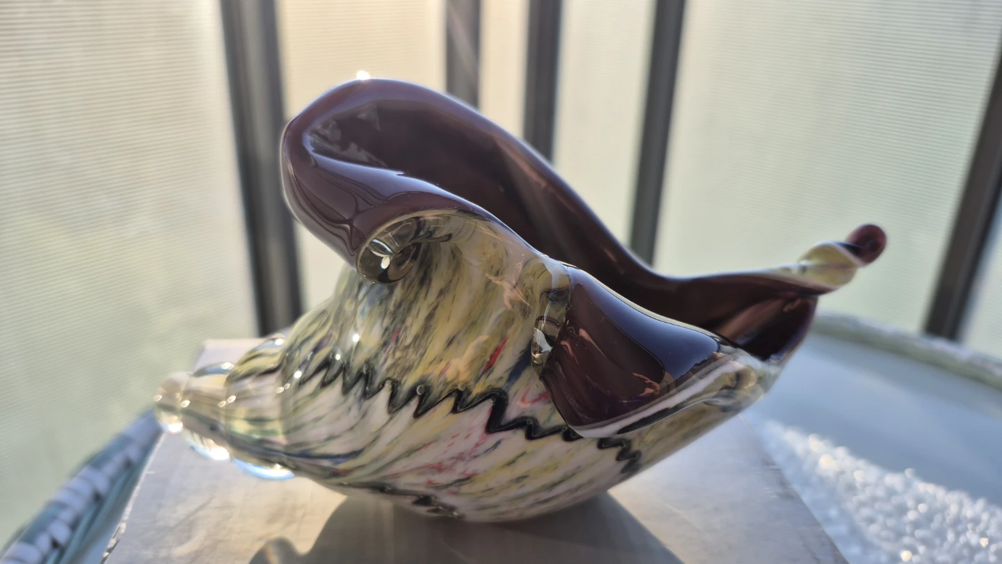 Glass Shell Art - hand crafted, new, vibey! - photo 4