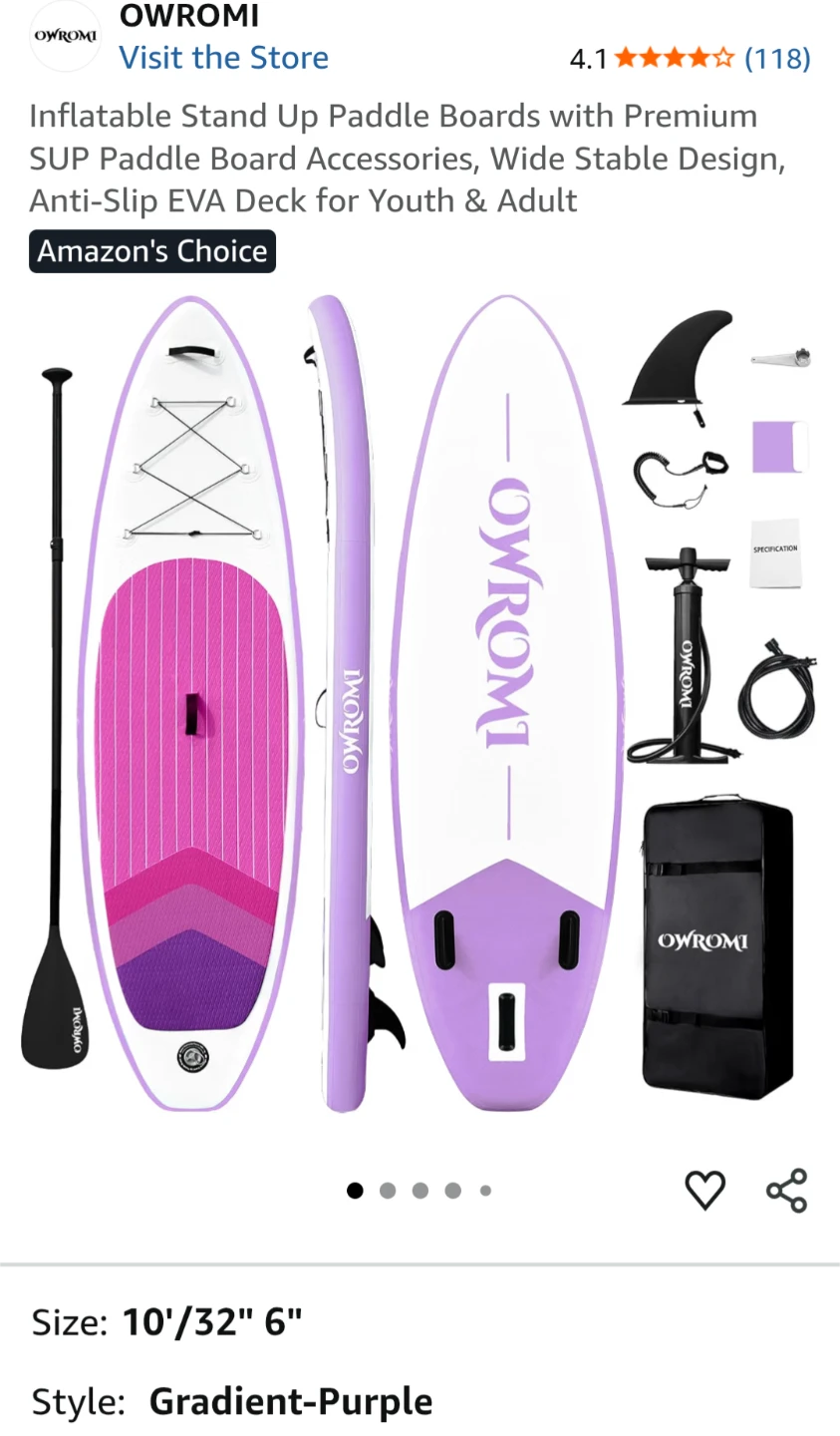 Inflatable Standup Paddleboard - photo 3