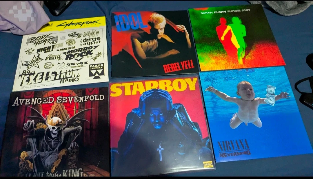 Collection of Vinyl Records