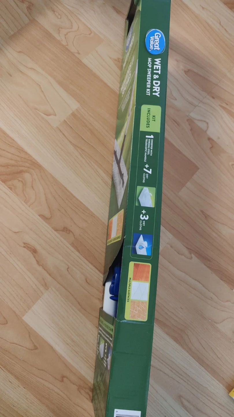 Great Value Wet & Dry Mop Sweeper Kit - photo 4