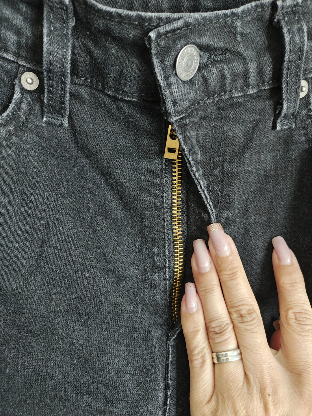 Levi's 512 Slim Taper Jeans Black W34 L30 - photo 5
