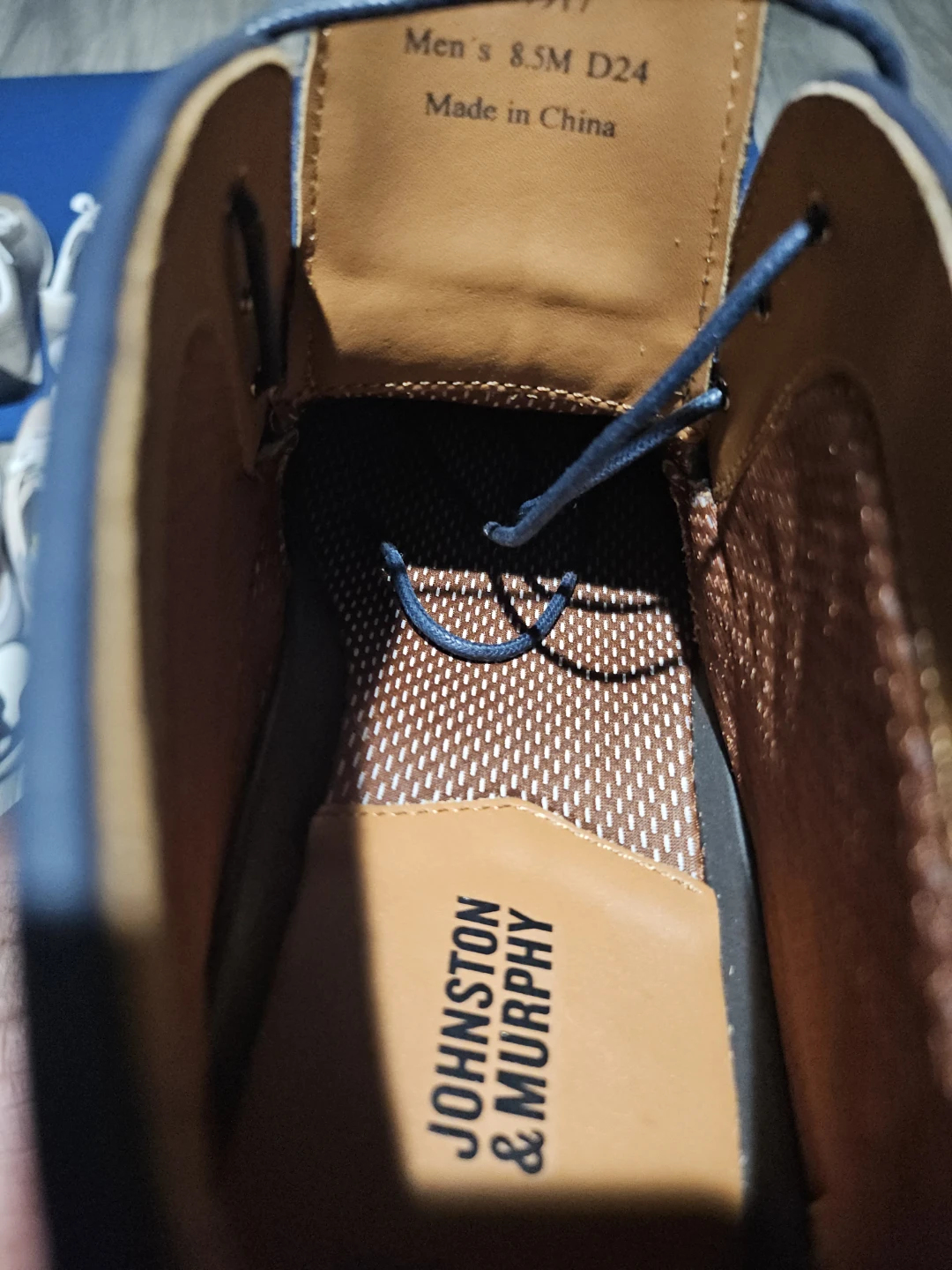 Johnston & Murphy Men's Blue Suede Chukka Boots Size 8.5 - photo 4