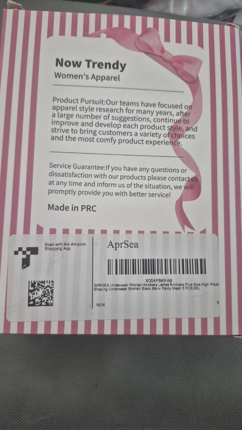AprSea Women's High Waist Shaping Panties - 2XL - photo 3