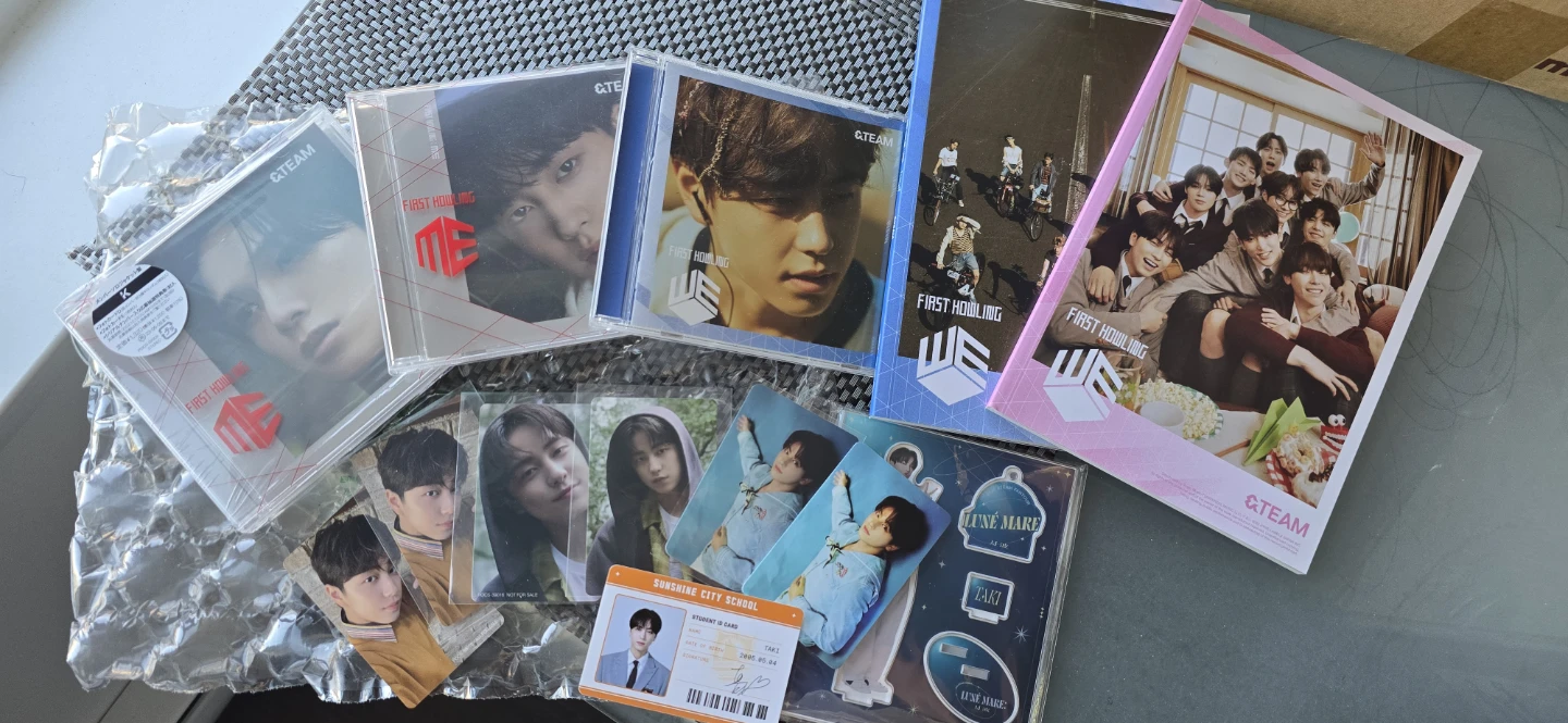 &TEAM Taki & K's CDs, Photocards Set
