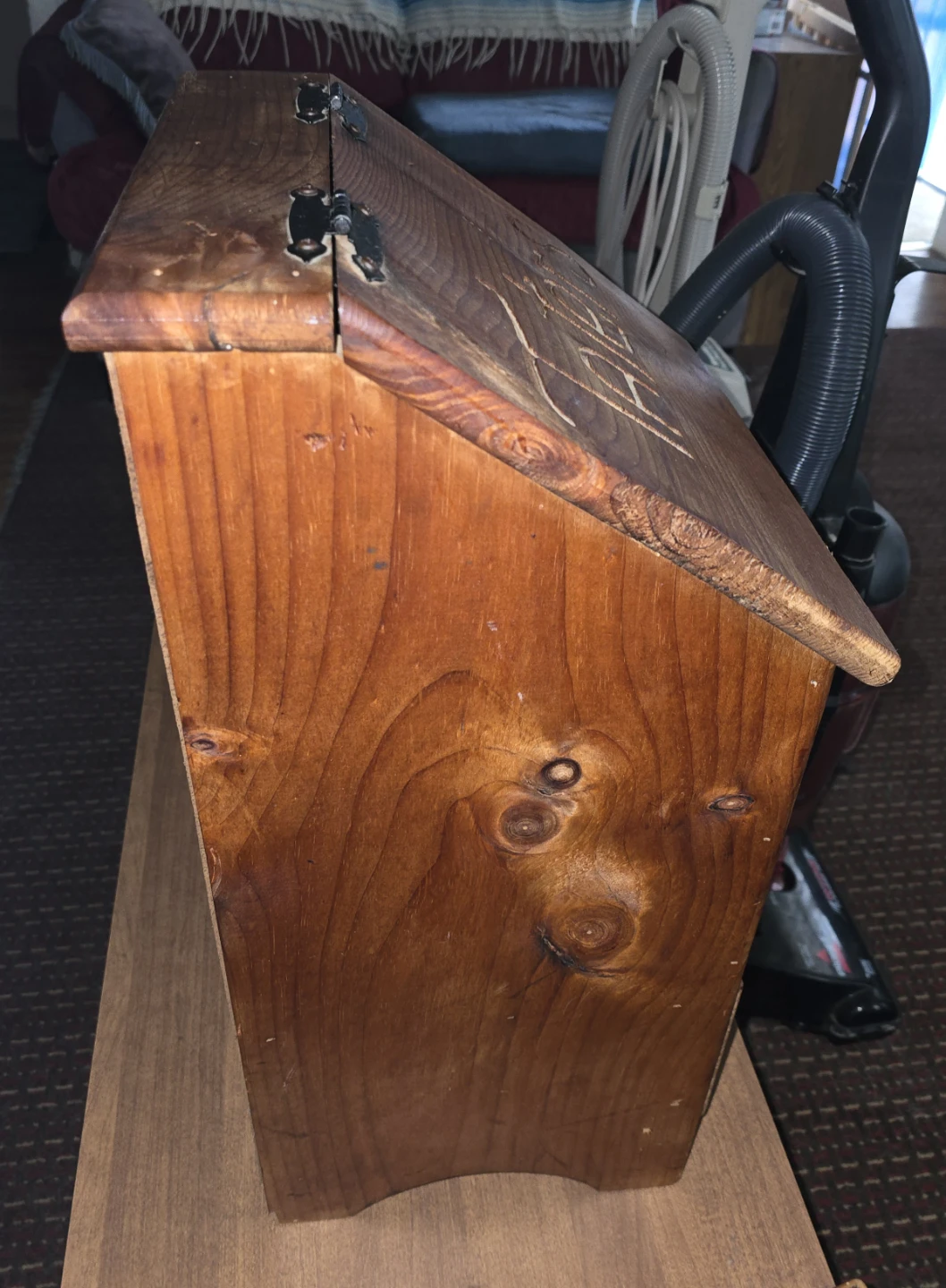 Wooden Onion and Potato Storage Bin - photo 3