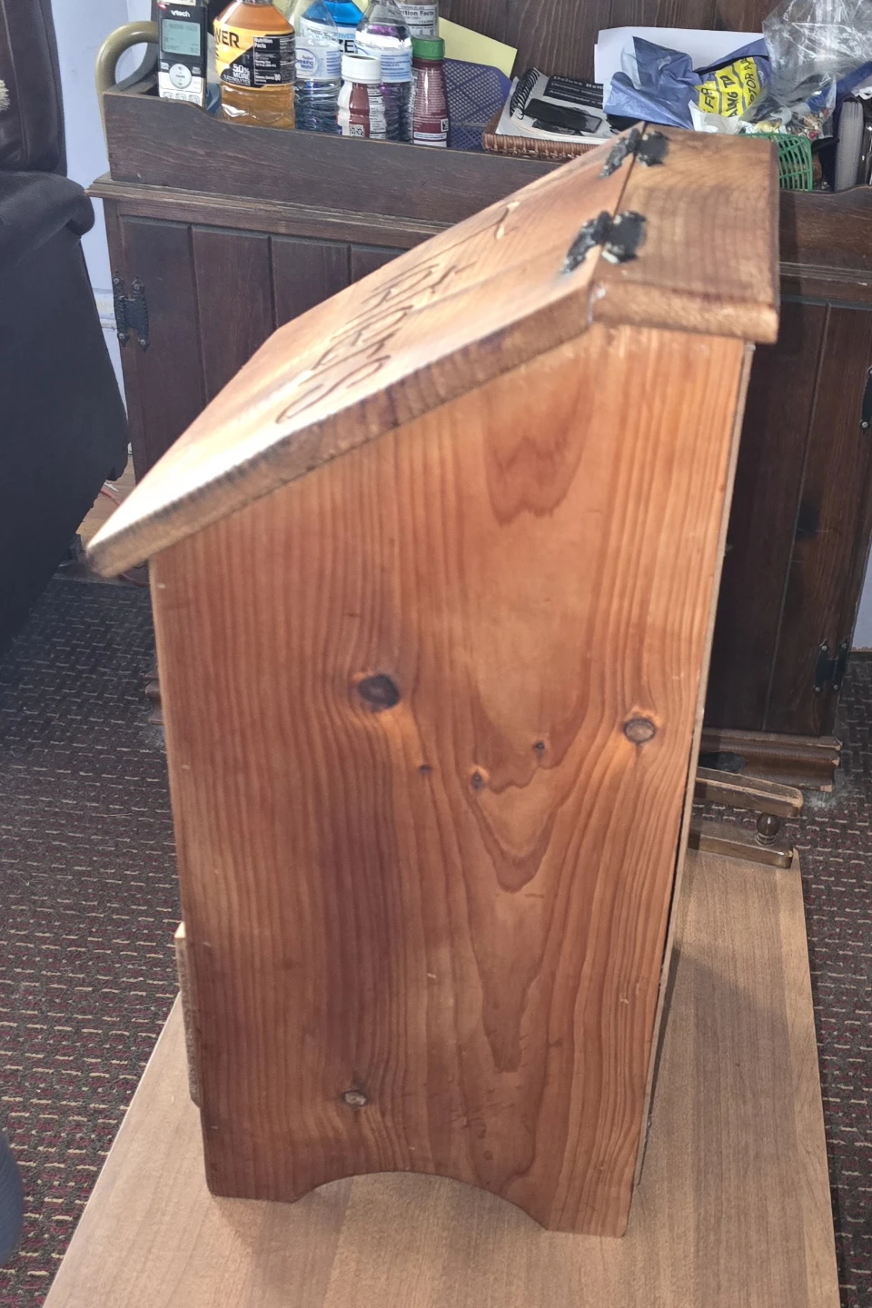 Wooden Onion and Potato Storage Bin - photo 4