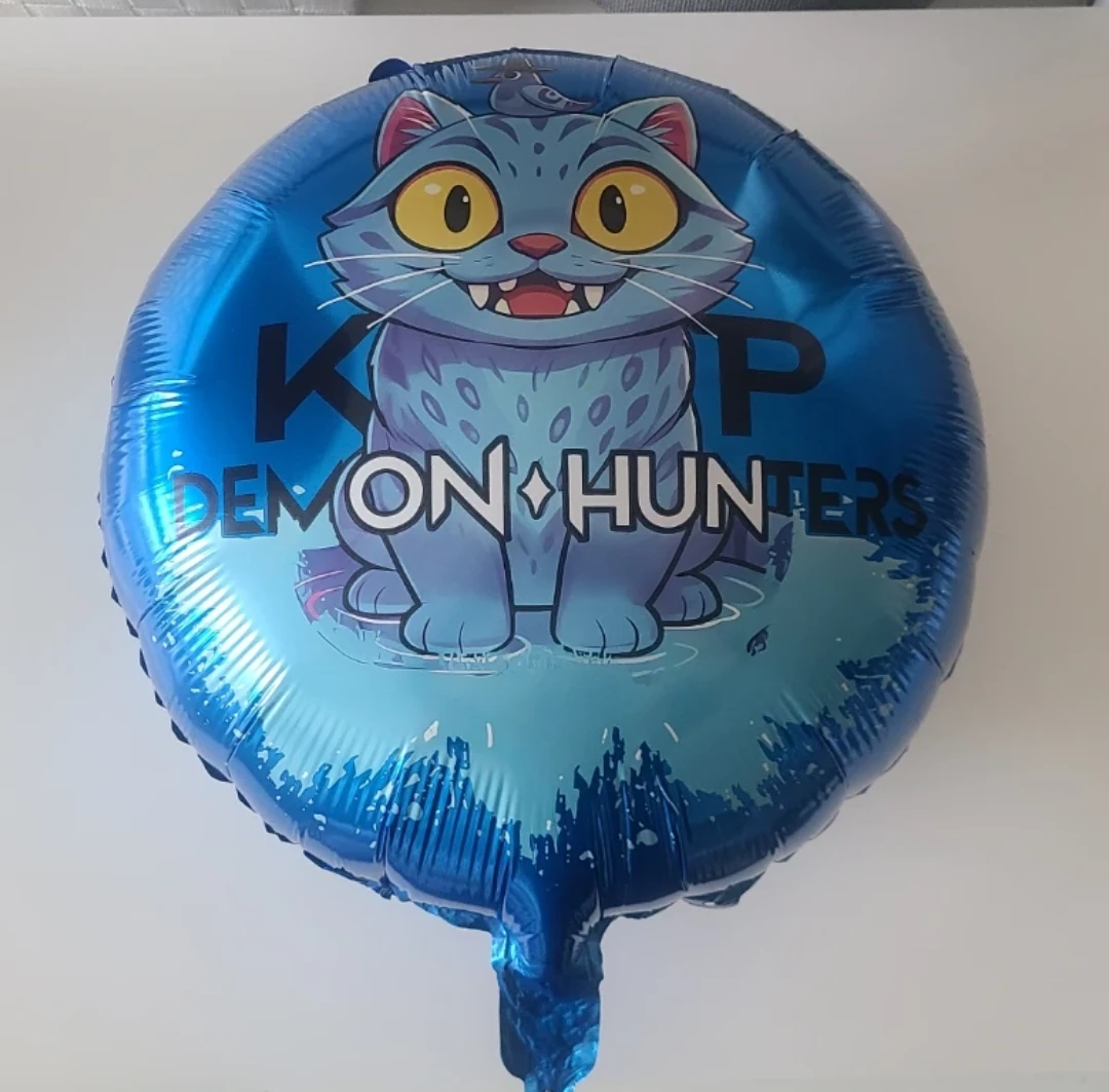 KPOP Demon Hunters Blue Foil Balloon - photo 2