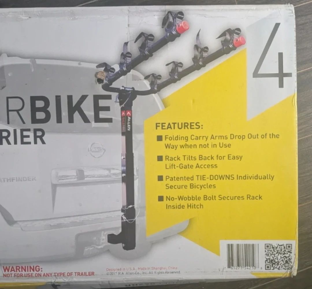 Allen Sports bike rack for car