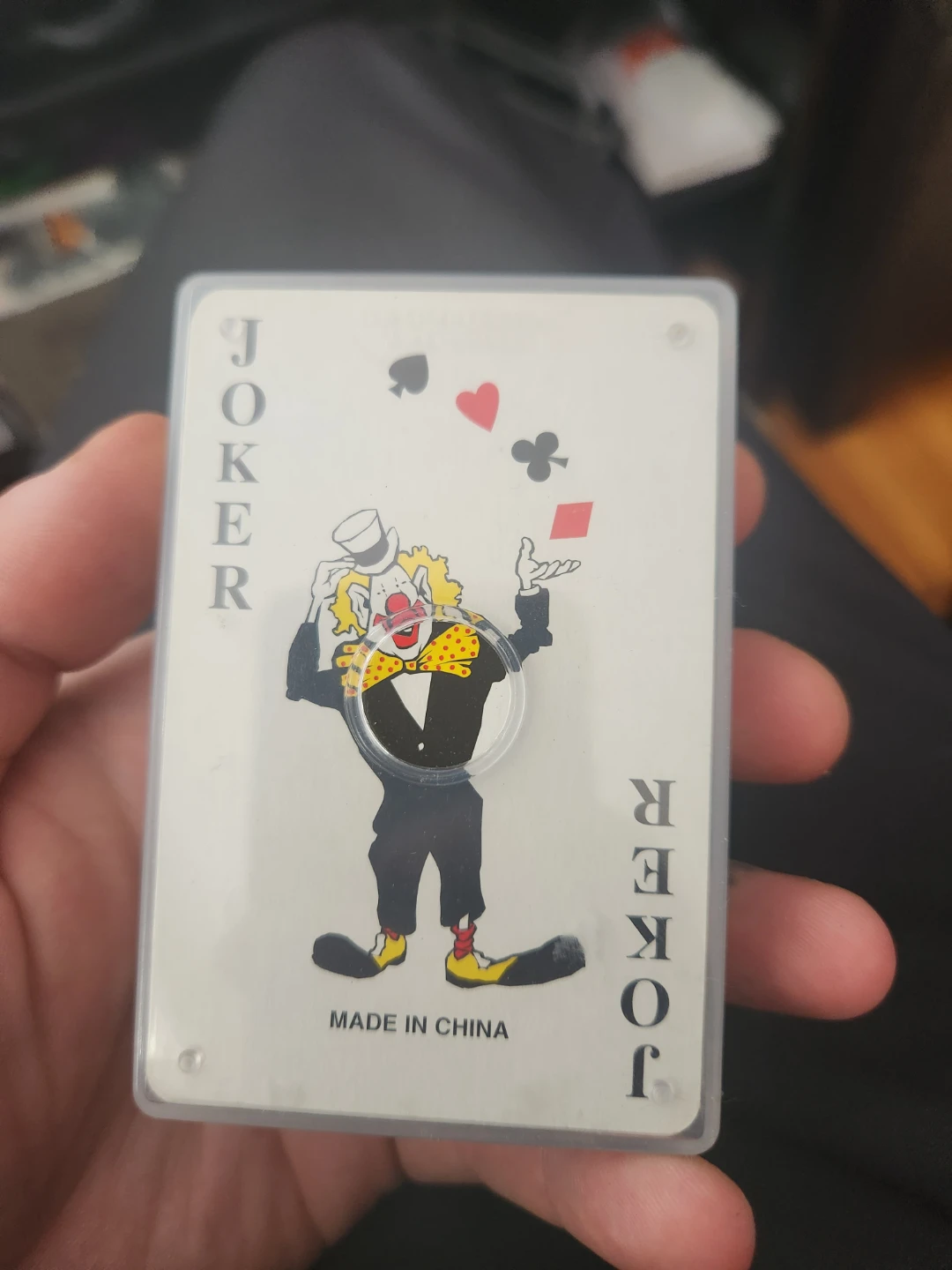 Dog Playing Cards