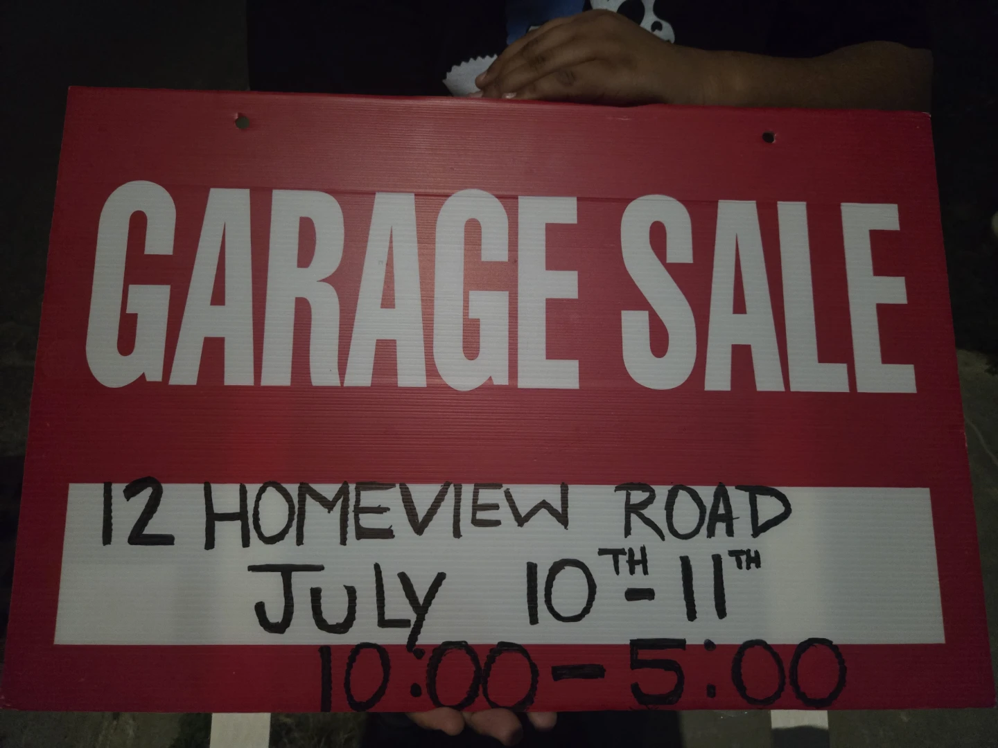 Garage Sale