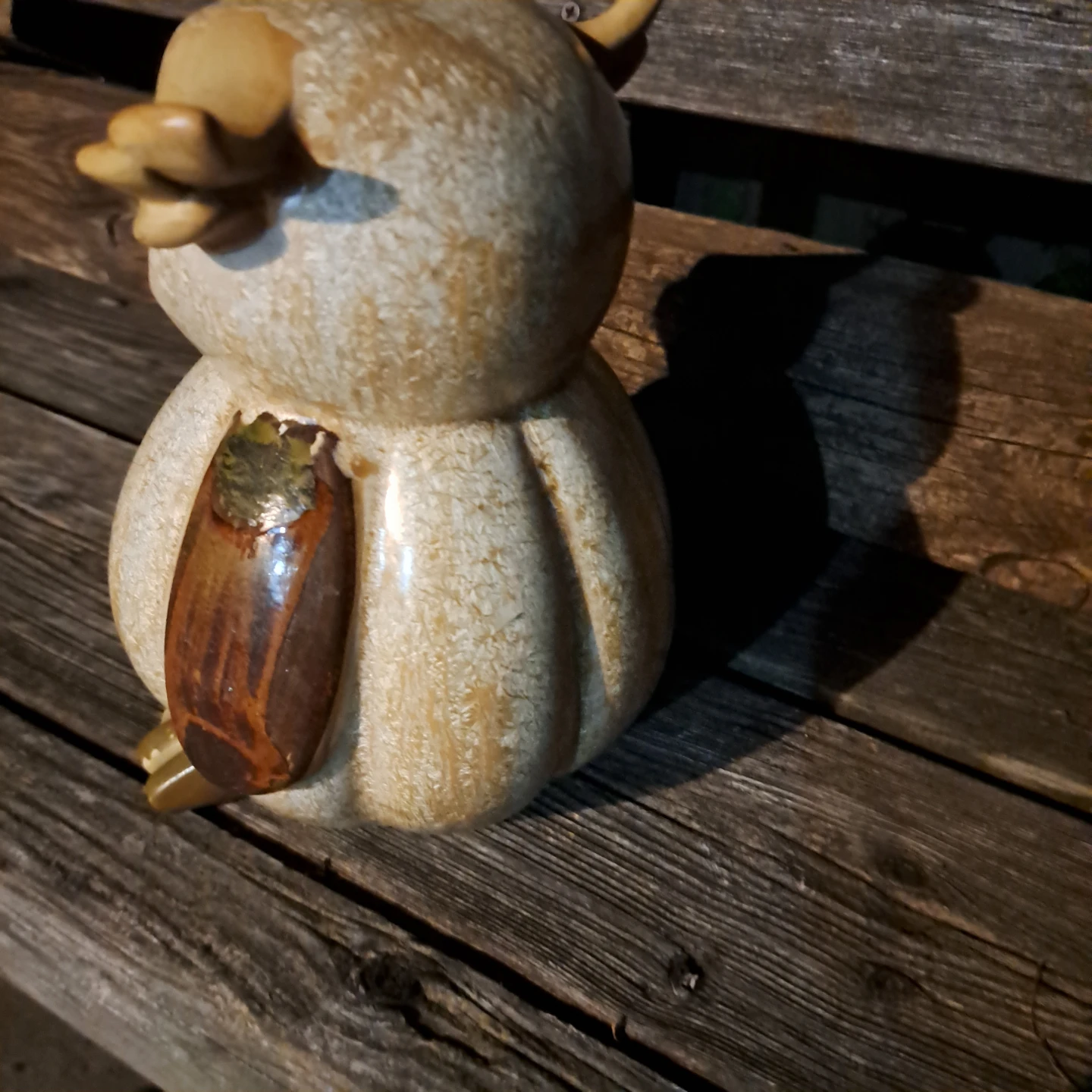 Ceramic Owl Figurine - photo 2