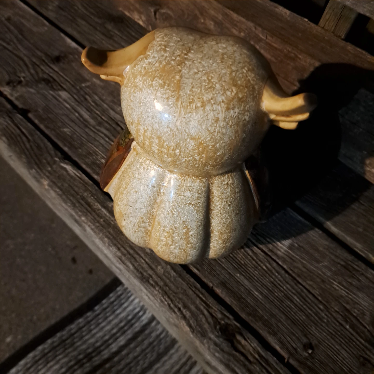 Ceramic Owl Figurine - photo 3