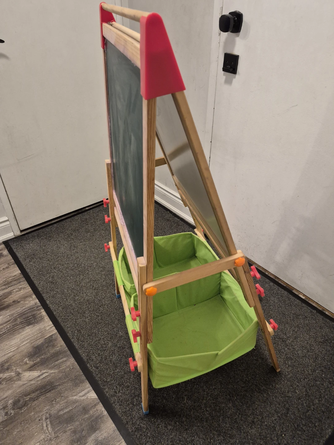 Arkmiido Double-Sided Easel with Storage Bins - photo 4
