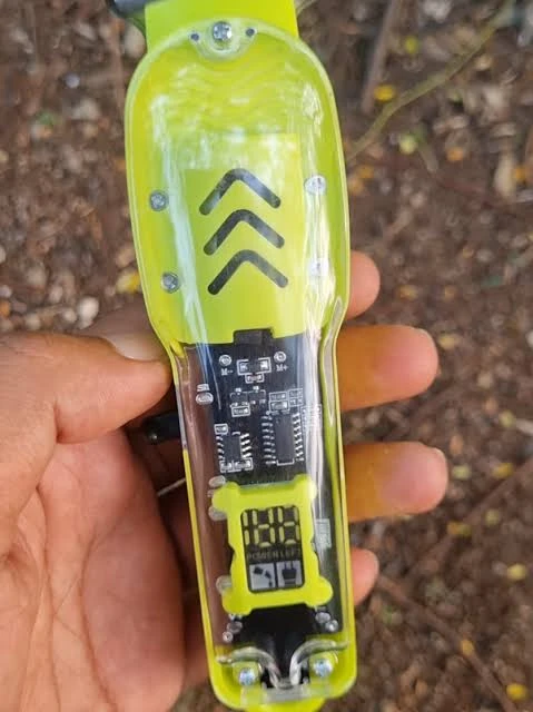 Brand New - Yellow Hair Clipper with Digital Display
