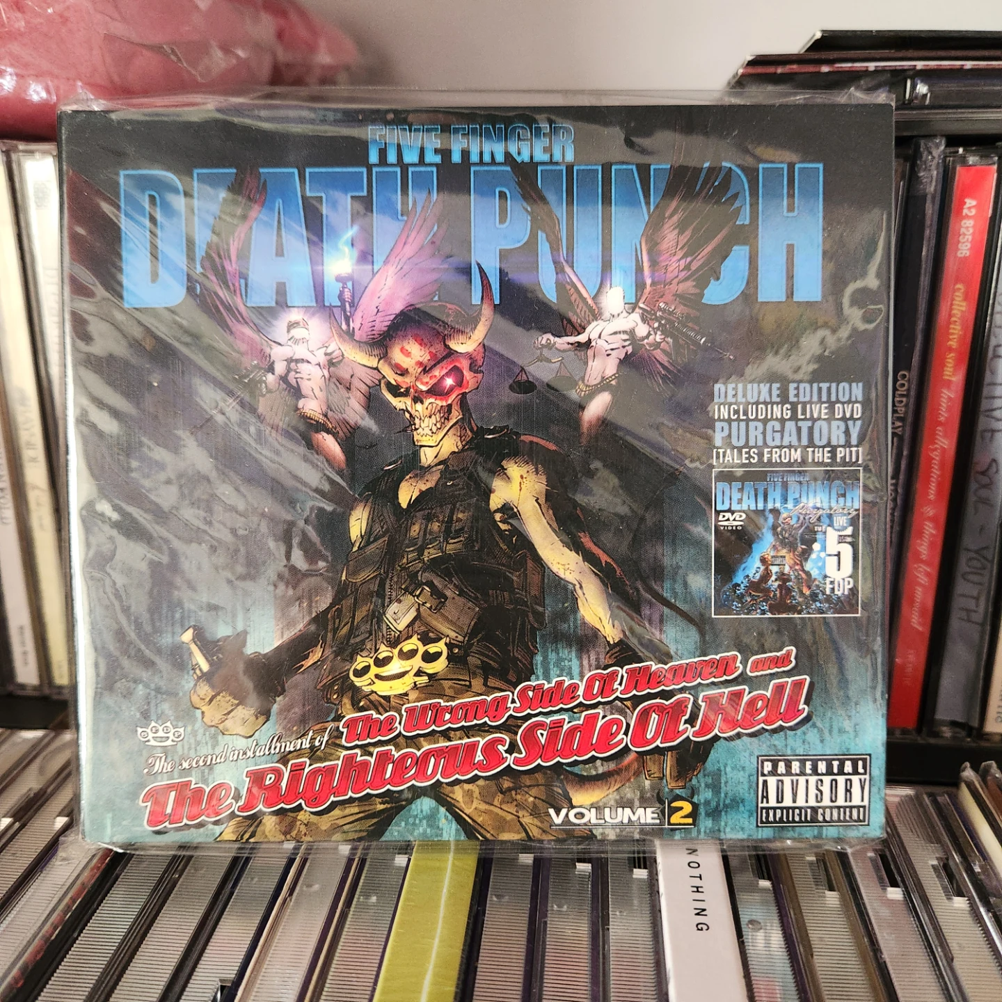 Five Finger Death Punch Deluxe Edition CD/DVD