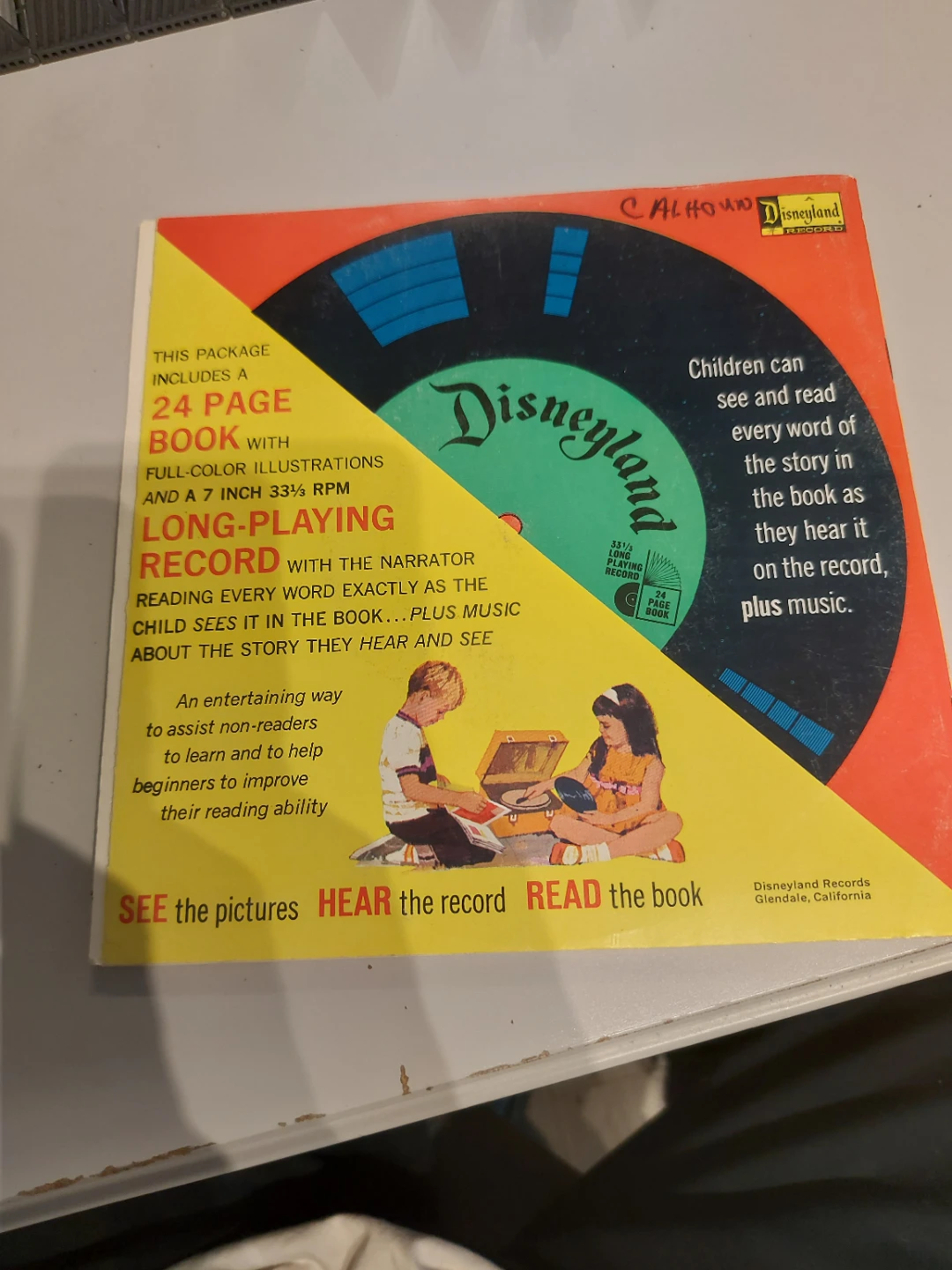 Disneyland Record and Book: The Grasshopper and the Ants - photo 4