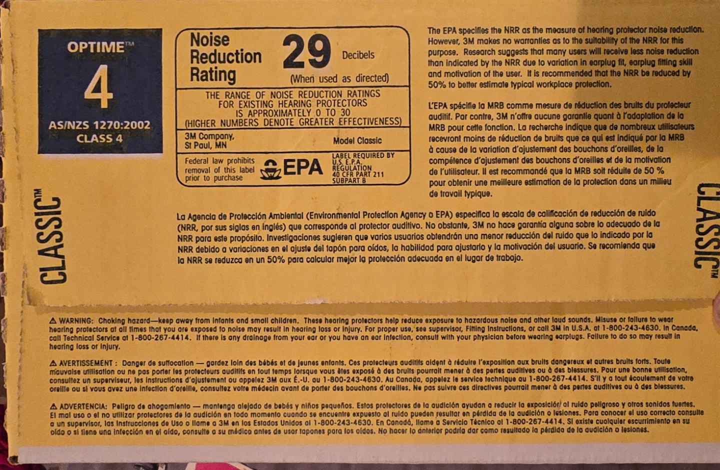 3M Classic Earplugs - photo 2