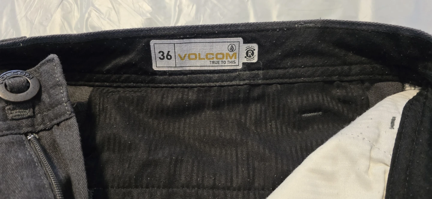 Volcom Men's Grey Pants Size 36