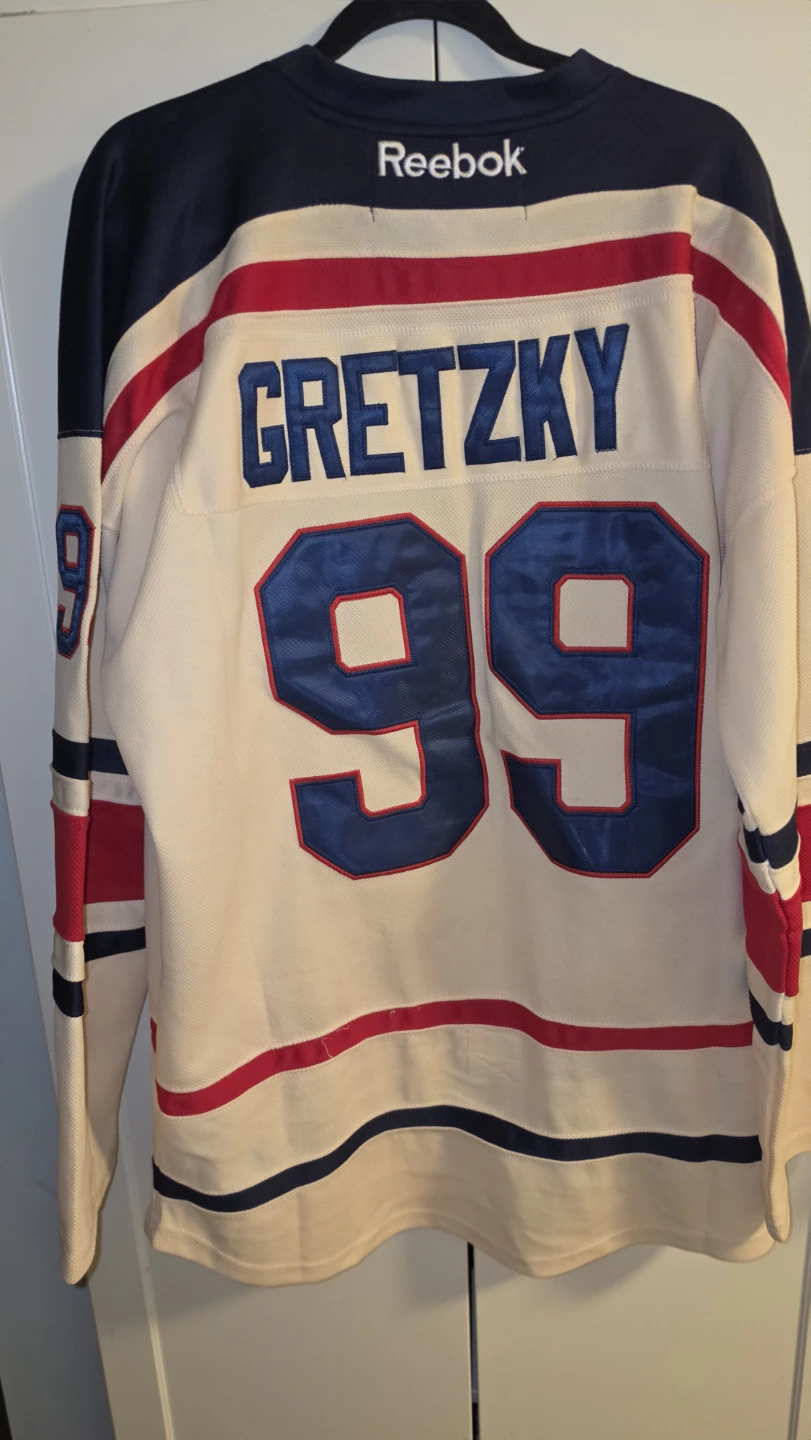 Reebok New York Rangers Gretzky 99 Hockey Jersey - photo 2