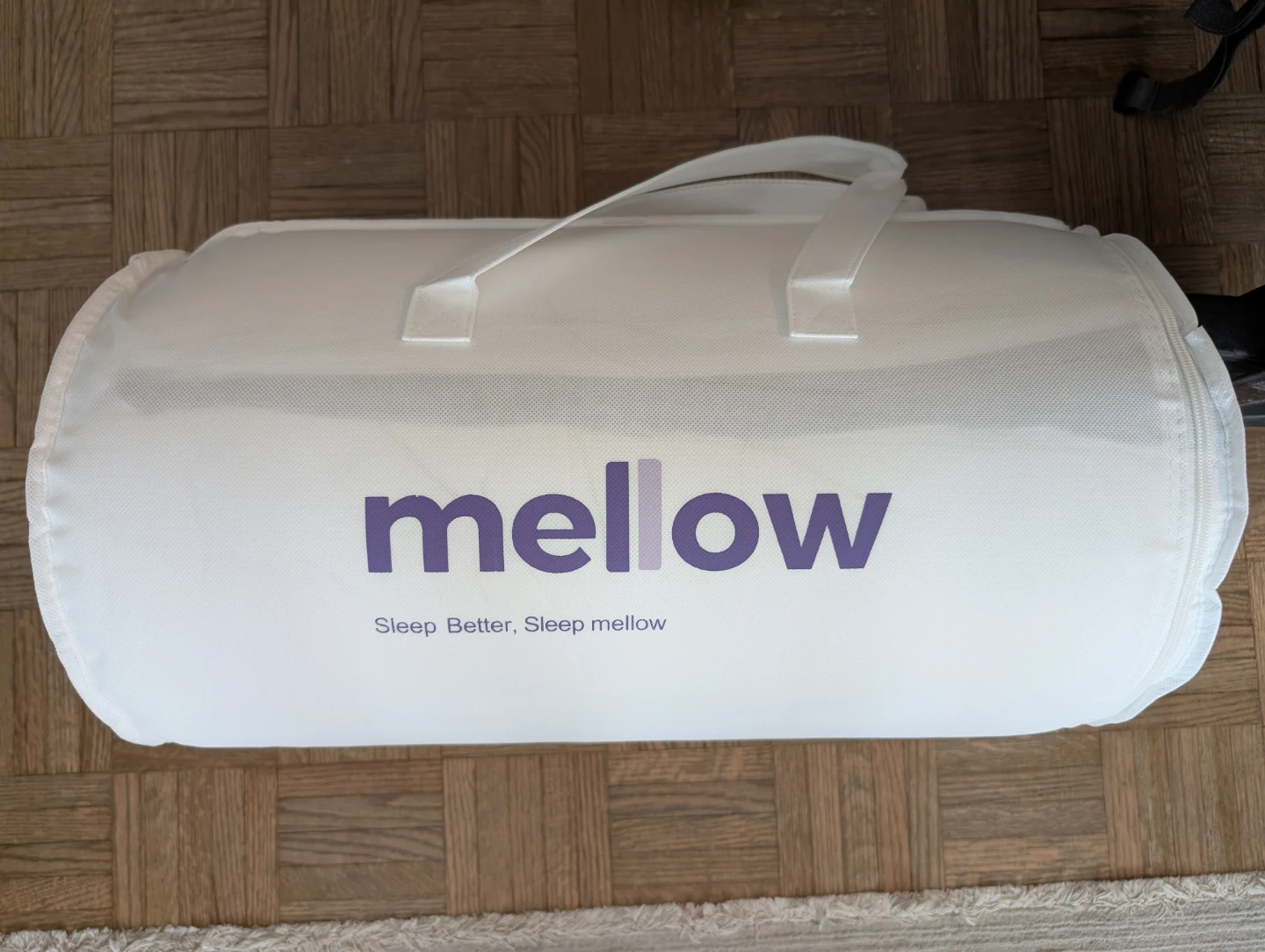 Mellow Comfoter, Grey and White