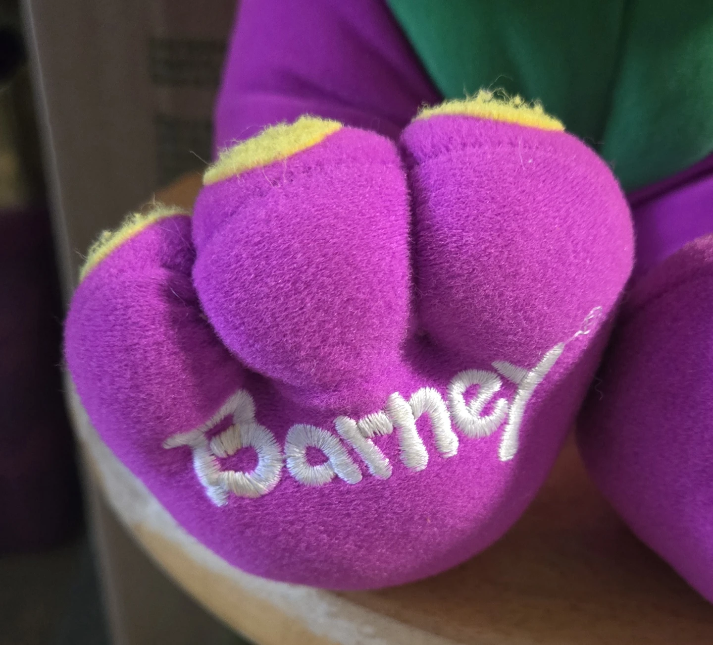 Barney & Baby Bop Plush Toys - photo 5