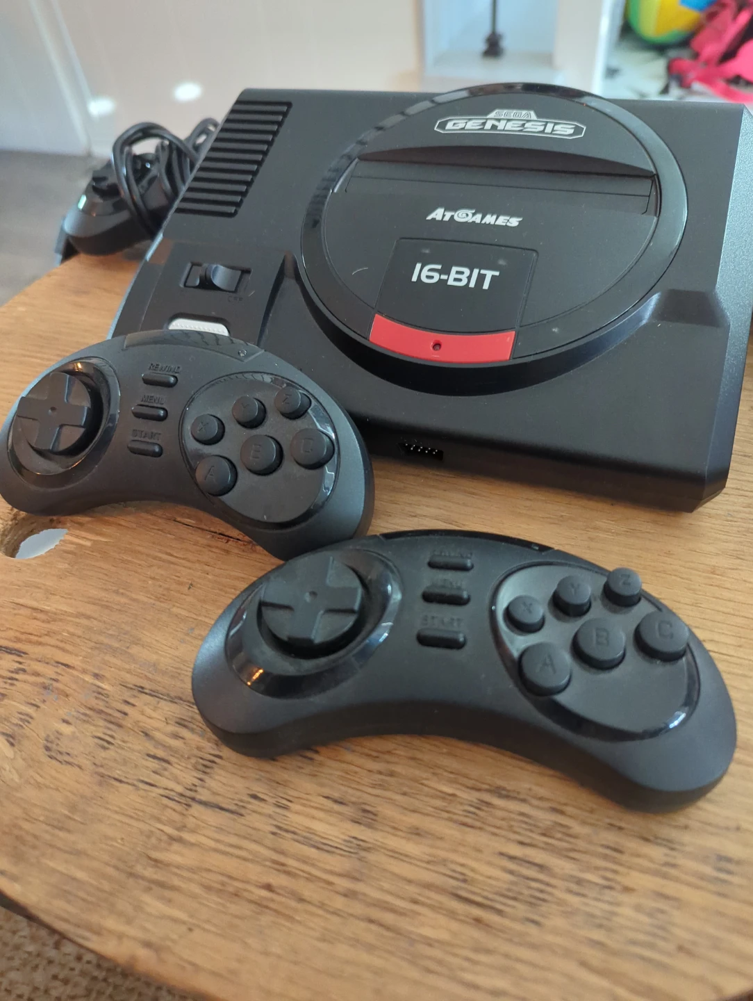 ATGames Sega Genesis 16-BIT Console with Controllers - photo 4