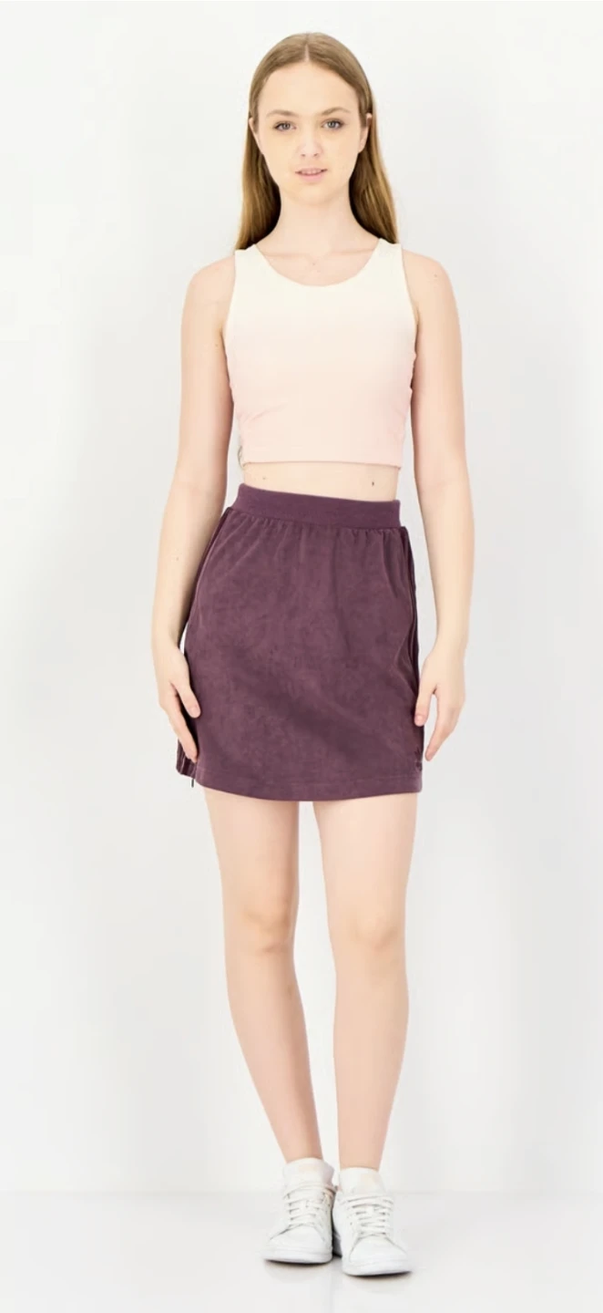 NWT Adidas Originals Velour Mini Skirt