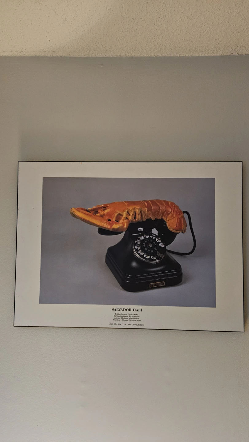 Frames Salvador Dalí Lobster Telephone Print - photo 2