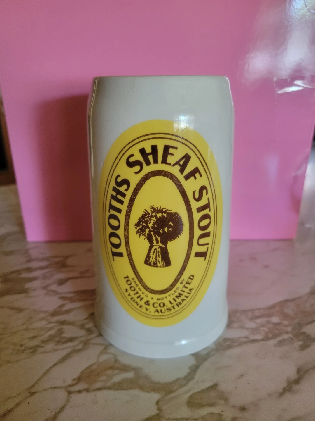 Tooth's Sheaf Stout Stein