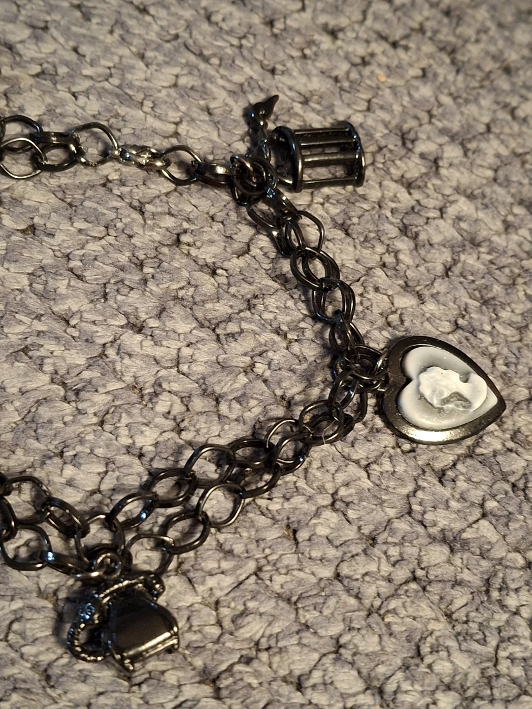 Charm Bracelet with Vintage Style Charms - photo 2