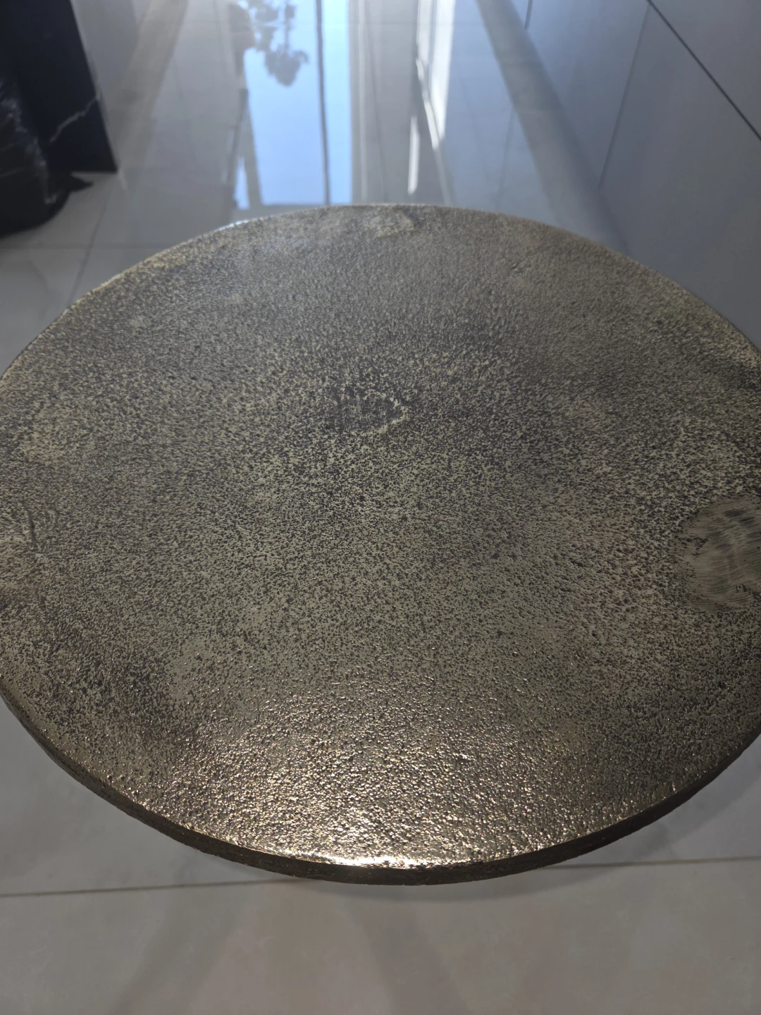 Decorative Side Table with Floral Accents - photo 2
