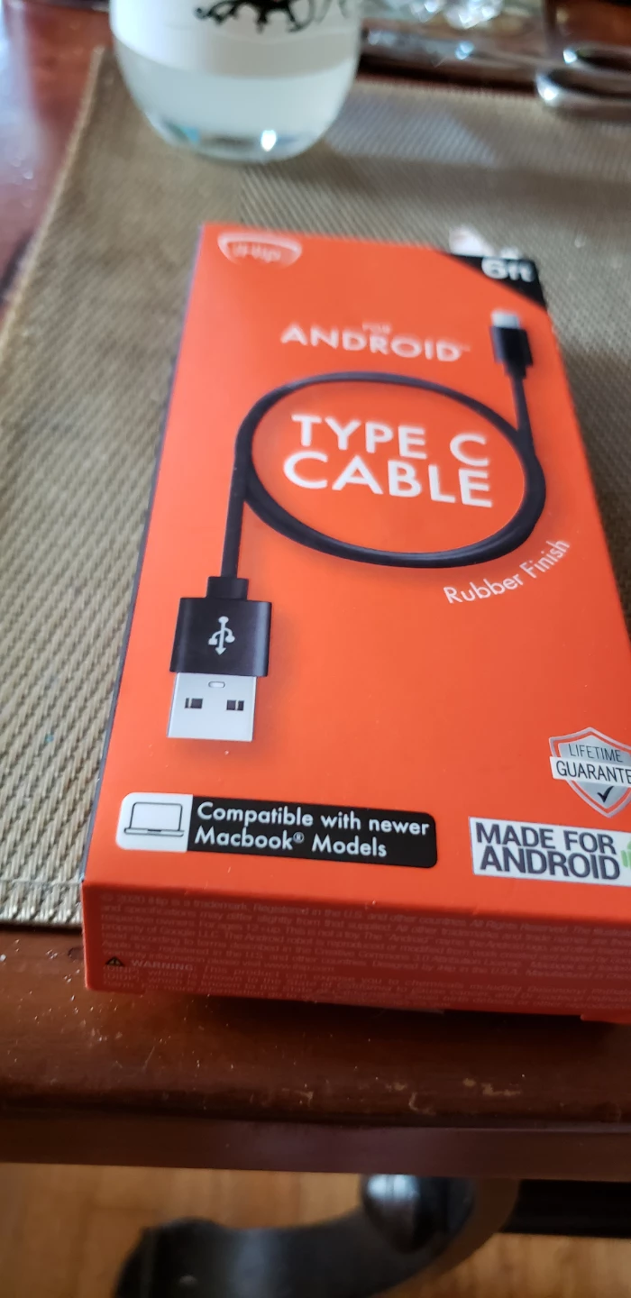 USB Type-C Cable - Rubber Finish