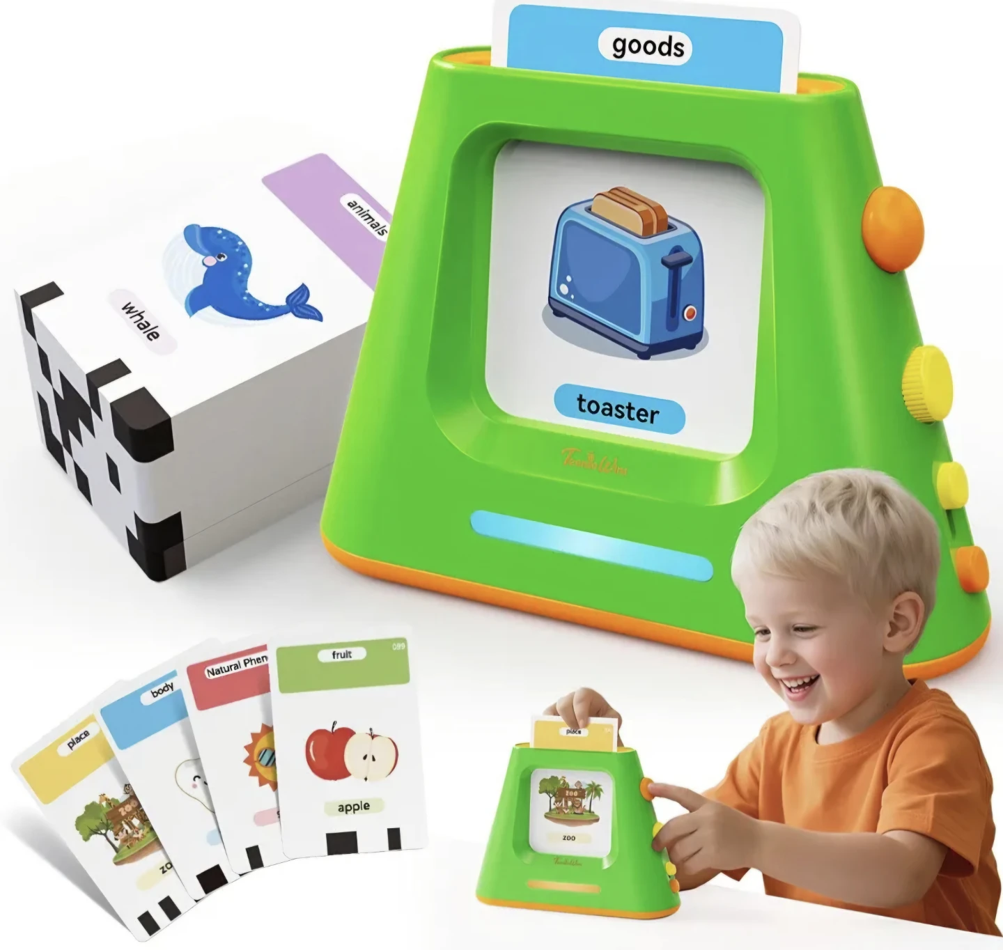 Teenie Wins - Interactive Flashcard Reader
