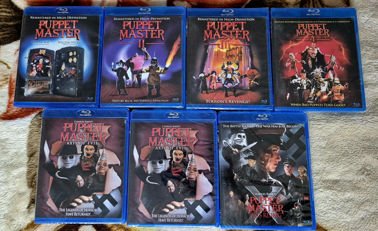 New Sealed Puppet Master Blu-ray Collection - photo 2