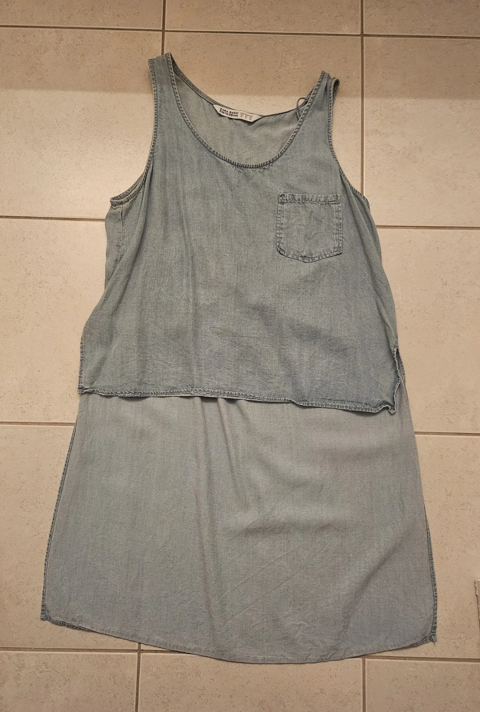 Zara Basic Denim Dress