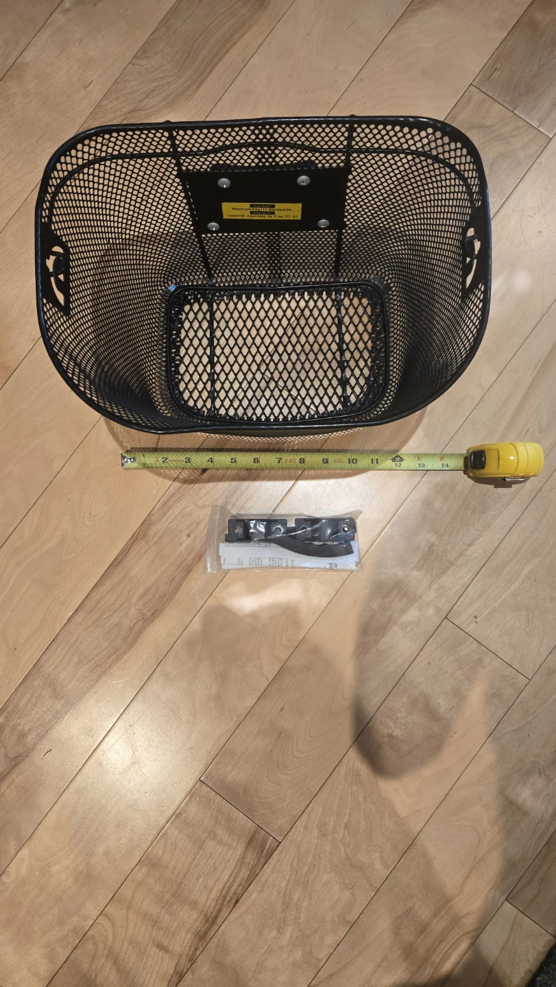 Supercycle Bicycle Basket with Quick Release Bracket - photo 4