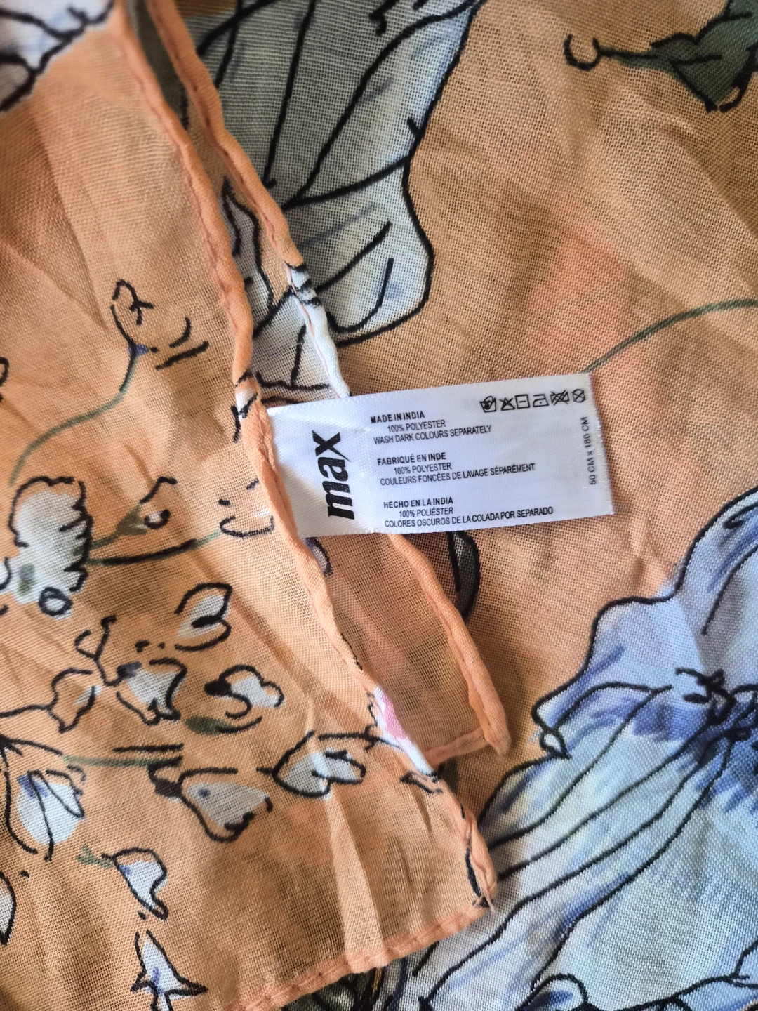 Max Floral Print Summer Scarf - photo 3