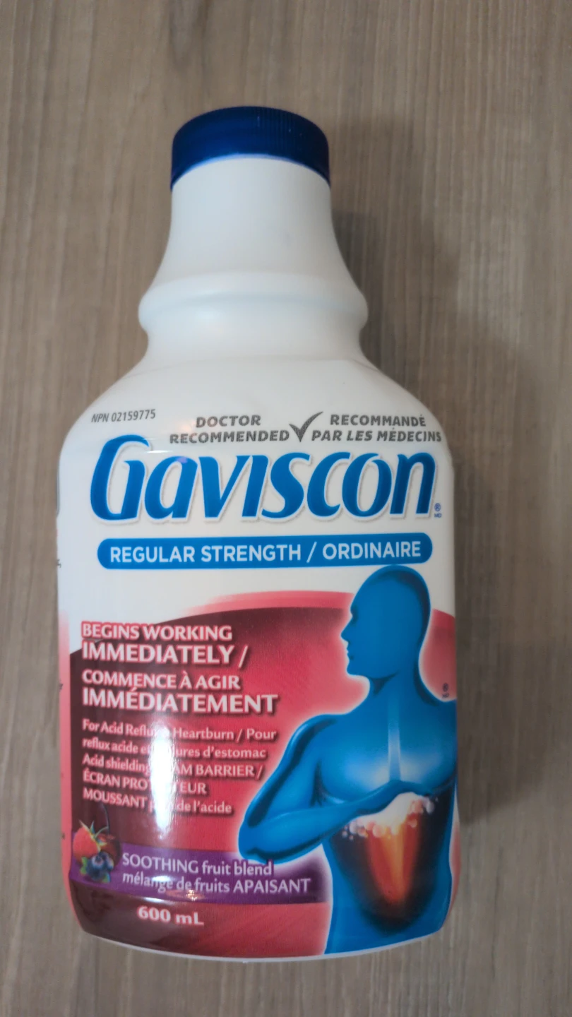Gaviscon Regular Strength Antacid Liquid