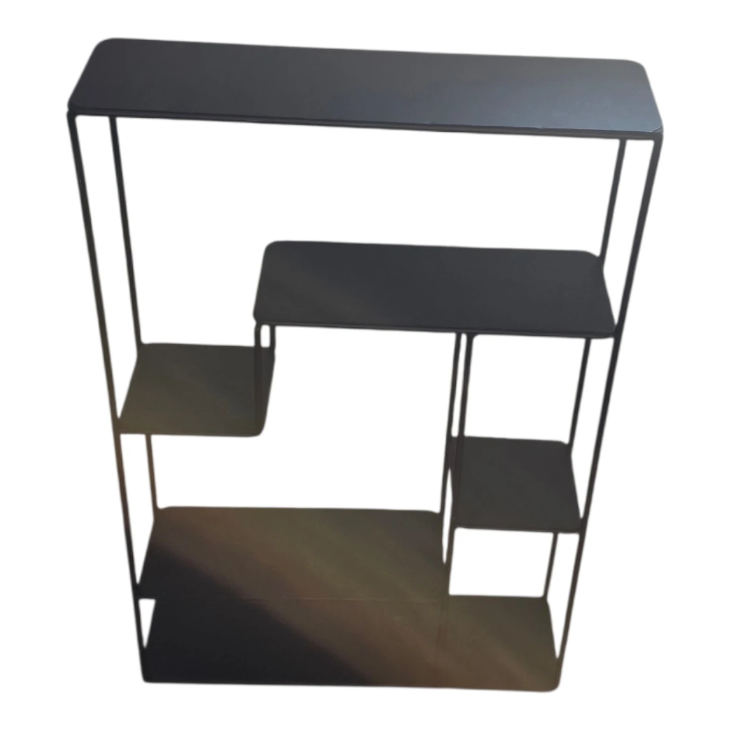 Black Metal Wall Shelf