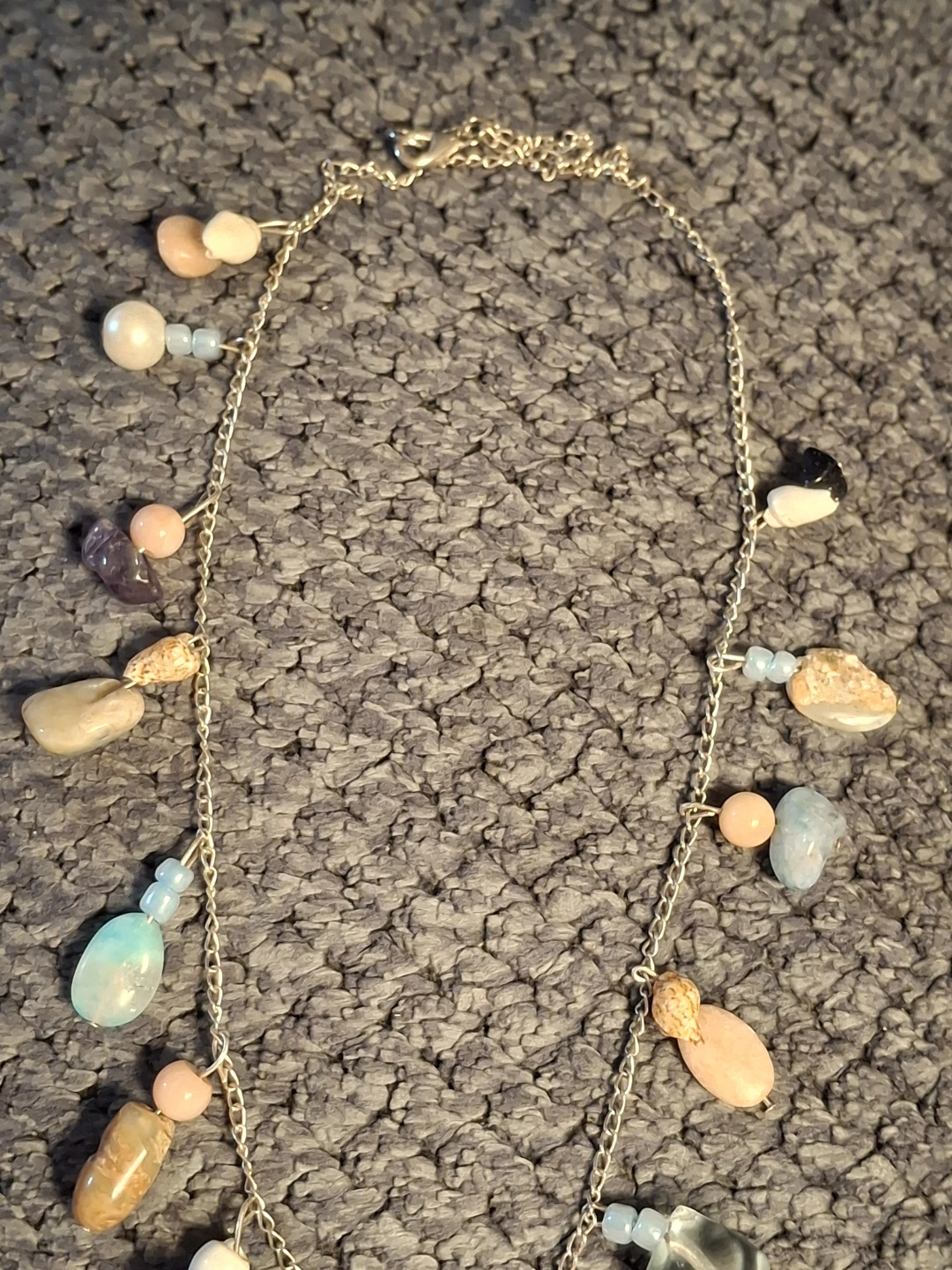 Assorted Stone Bead Necklace