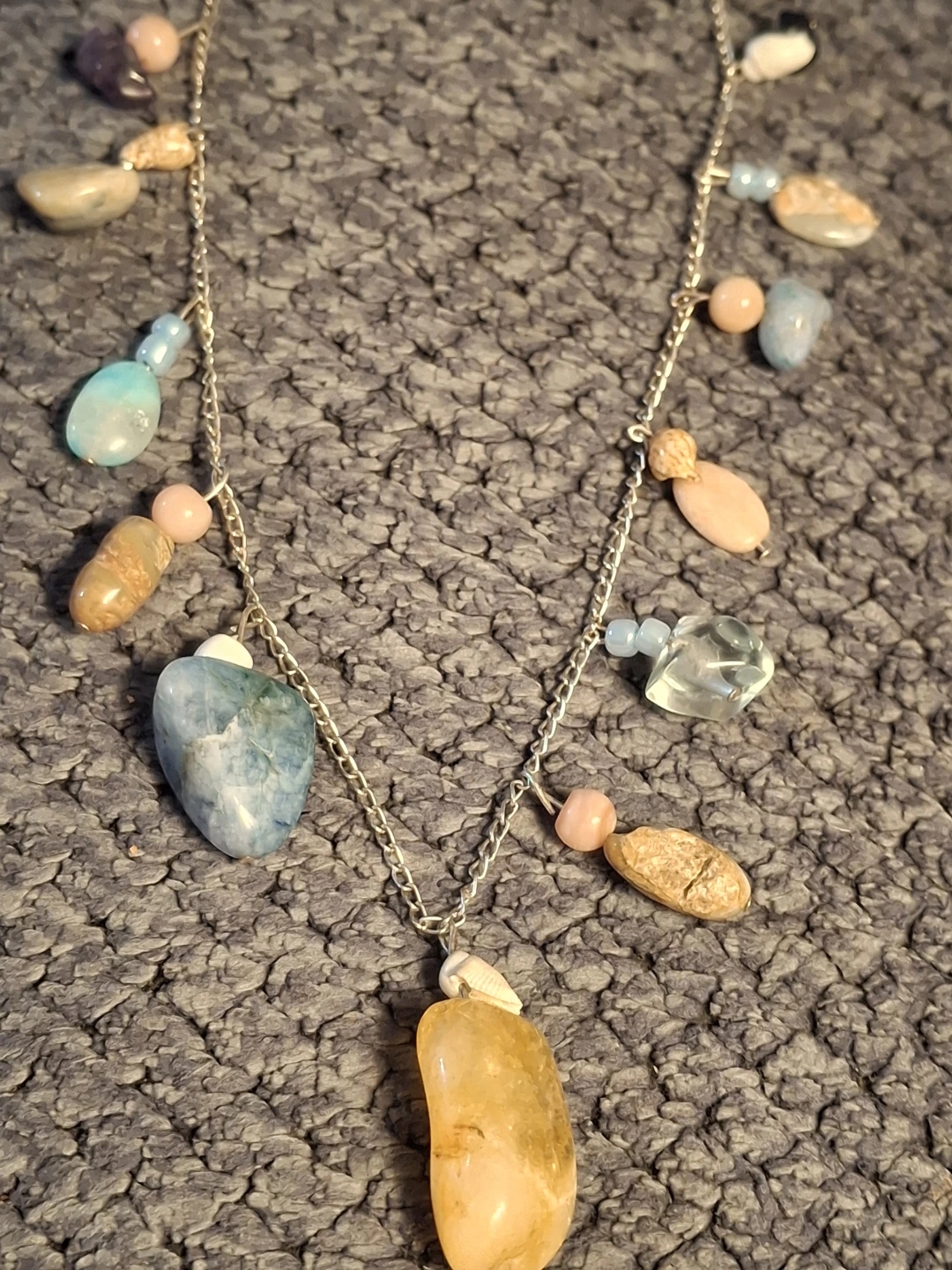 Assorted Stone Bead Necklace - photo 2