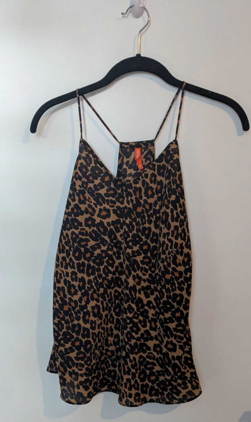 Leopard Print Camisole Top